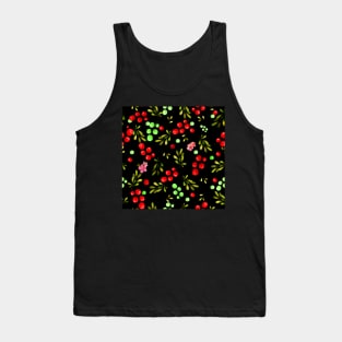 Berries Pattern Tank Top